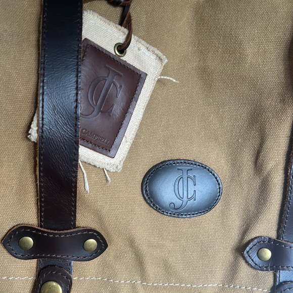 James Campbell cotton leather backpack - Picture 3 of 11